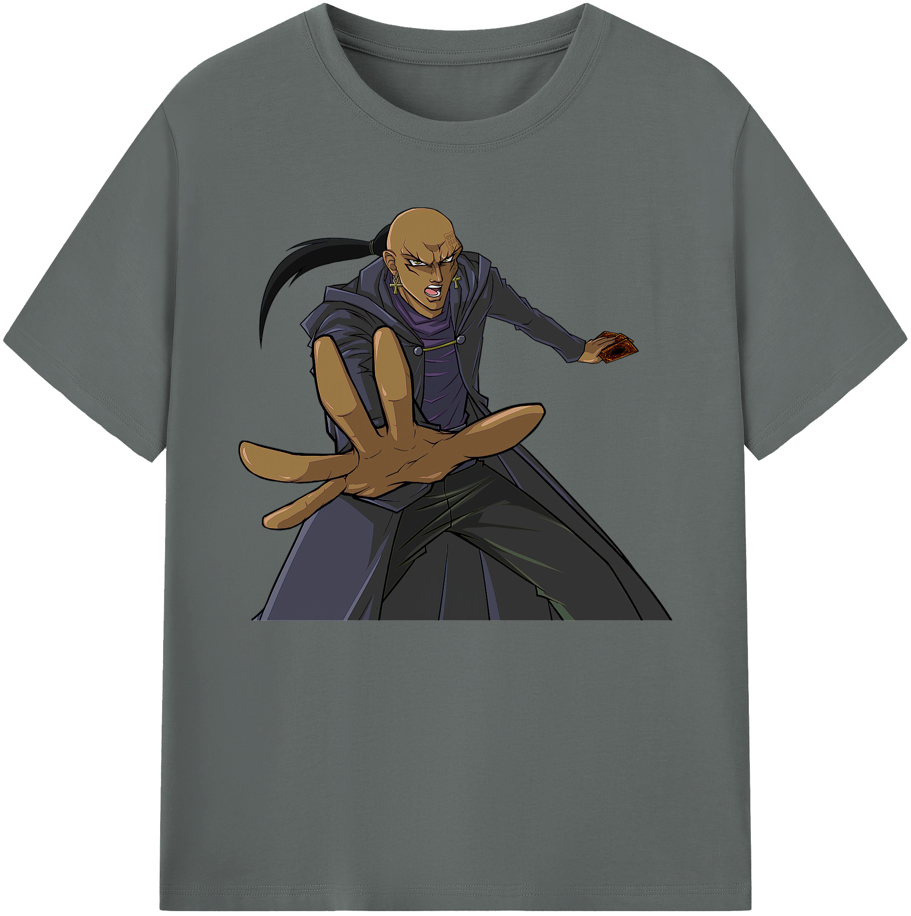 （画像用） 遊☆戯☆王 Yu-Gi-Oh! 綿100％ メンズ半袖Tシャツ｜肌触りやわらか＆通気性